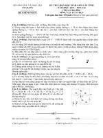 Đề thi HSG Vật Lý Lớp 9 Tỉnh An Giang 2014 - 2015 vòng 1 (2)