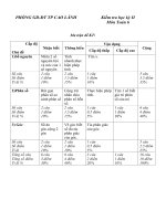 PHÒNG GD-ĐT TP CAO LÃNH KIỂM TRA CHẤT LƯỢNG HỌC KỲ II TOÁN 6