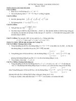 Đề thi thử đại học môn Toán có đáp án số 33