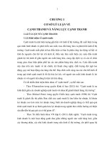 Nâng cao năng lực cạnh tranh của ngân hàng TMCP Ngoại thương Việt Nam