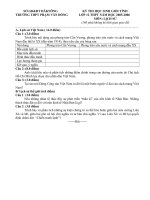 Đề thi học sinh giỏi Lịch sử lớp 12 chọn lọc số 14