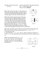 Đề chọn học sinh giỏi (Phan Thanh Lục) môn vật lý