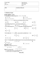 Đề kiểm tra Toán lớp 10 số 7