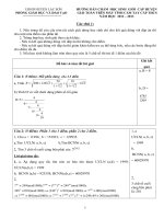 đề thi kỳ thi chọn học sinh giỏi  giải toán trên máy tính cầm tay phòng Gd & đt  lạc sơn