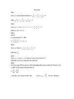 đề ôn tập toán 8 cơ bản, đề 43