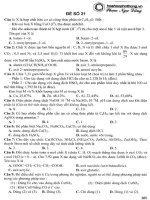 MỘT SỐ ĐỀ THI THỬ THPT QUỐC GIA 2015 HAY (Sưu tầm) (30)