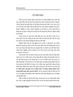 Đề án môn học Kiểm toán Mối quan hệ giữa rủi ro kiểm toán và bằng chứng kiểm toán trong kiểm toán báo cáo tài chính