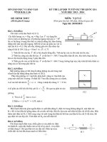 Bô Sưu Tầm Đề Thi HSG Quốc Gia và Các Tỉnh môn vật lý (1)