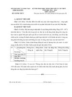 Đề thi học sinh giỏi Lịch sử lớp 12 chọn lọc số 1b