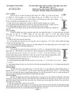 25 Đề thi - Đáp án HSG Vật Lý 12 các tỉnh (18)