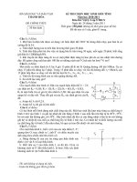 Đề thi học sinh giỏi tỉnh năm 2011 THCS đề số (8)