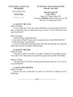 Đề thi học sinh giỏi tỉnh năm 2011 THCS đề số  (3)