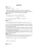 đề thi thử đh môn toán, đề luyện thi số 30