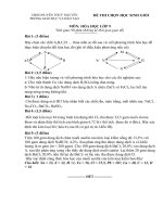 đề thi hsg 9 môn hóa học, đề tham khảo số 24