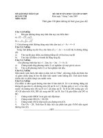 đề tuyển sinh 10 môn toán năm 2010, đề 17