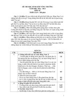 Đề thi học sinh giỏi Lịch sử lớp 12 chọn lọc số 8