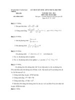 đề thi TS 10 Đăk Lăk 2013-2014