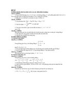 ôn thi tốt nghiệp môn toán, đề 67