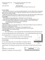 Đề thi học sinh giỏi lý 10 Vĩnh Phúc 2004-2005 (đề chính thức)