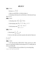 đề thi thử đh môn toán, đề luyện thi số  57