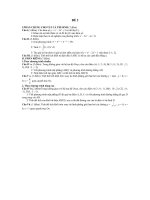 ôn thi tốt nghiệp môn toán, đề 2