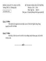 Đề văn lớp 8 - sưu tầm đề kiểm tra, thi học sinh giỏi văn 8 tham khảo bồi dưỡng (25)