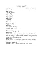 Đề kiểm tra học kì 2 Toán lớp 6 số 2