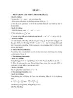 đề thi thử môn toán thi đh năm 2010, đề số 9