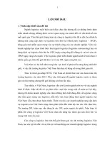 Hoàn thiện các hoạt động thuê ngoài logistics tại Việt Nam