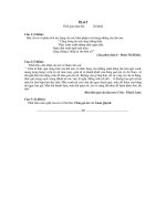 tuyển chọn học sinh giỏi văn 7, đề số 9