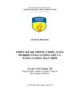 Thiết kế hệ thống chiếu sáng Hybrid sử dụng năng lượng gió và năng lượng mặt trời.PDF