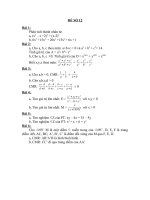 đề thi hsg toán toán 8 ,đề THI số 12