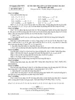 Đề thi chọn học sinh giỏi lớp 9 của Tỉnh VĨnh Phúc 2014 môn hóa.PDF