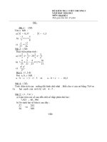 Đề kiểm tra 1 tiết môn Đại số lớp 7 số 9