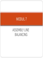 assembly line balancing