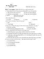 đề kiểm tra chất lượng hk2 môn ngữ văn lớp 6, đề 1