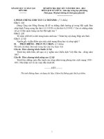 ĐỀ THI ĐÁP ÁN KT HKI 2011-2012 môn LỊCH SỬ 12 THPT TỈNH BẾN TRE