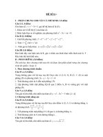 đề thi thử môn toán thi đh năm 2010, đề số 6