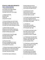 ĐỀ THI B2 VÀ C1 CHUẨN CHÂU ÂU PHẦN NGHE SỐ 20