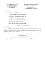 Đề văn lớp 8 - sưu tầm đề kiểm tra, thi học sinh giỏi văn 8 tham khảo bồi dưỡng (8)