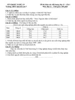 THPT QUỲNH LƯU 3 đề thi thử tốt nghiệp và đại học MÔN ĐỊA LÝ năm 2015- lần 1