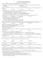 Đề thi thử THPT quốc gia trường THPT lê lợi phú yên