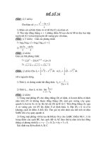 đề thi thử đh môn toán, đề luyện thi số 36