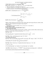 Đề thi thử đại học môn Toán có đáp án số 37