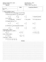 PHÒNG GD&ĐT ĐỨC LINH đề kiểm tra 1 tiết số học 6 tiết 93 đề số 3