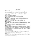 đề thi hsg toán toán 8,đề THI số 31