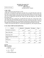 Đề kiểm tra Học kì 1 môn Toán lớp 9 số 9