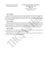 đề thi gv giỏi cấp trường lần 2