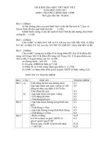 Đề kiểm tra 1 tiết môn Hình học lớp 8 số 14