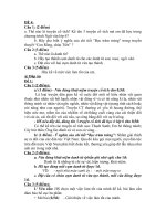 Đề kiểm tra học kì 1 ngữ văn 6, đề 4